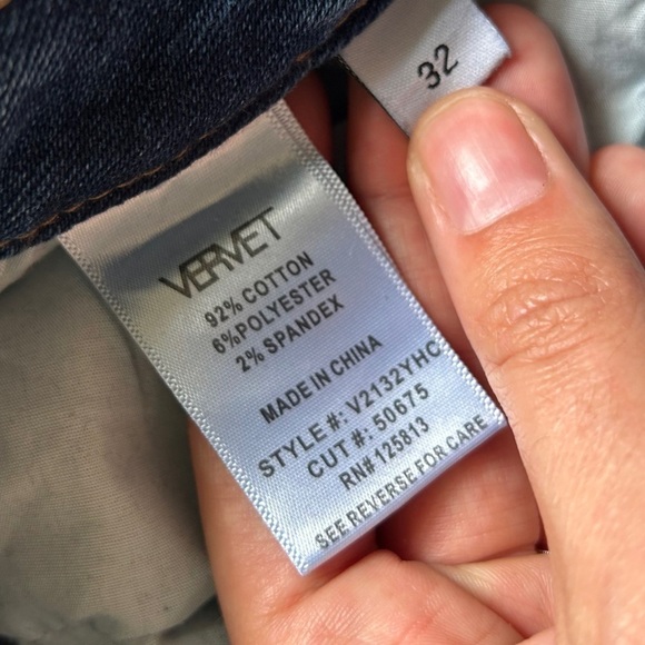 Vervet High Rise Skinny Jeans Casual Denim 32 - Picture 3 of 7